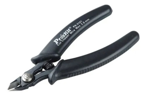Imagen 1 de 5 de Alicate Con Clip Seguridad Micro Corte 125mm Proskit 5101c