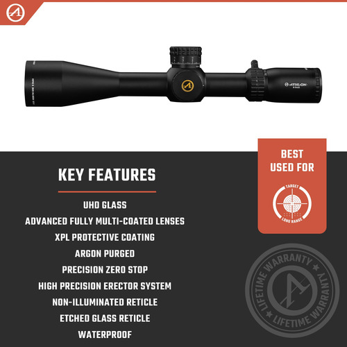 Mira De Rifle Athlon Optics Midas Tac Gen2 Aprs14 Ffp Mil 6-