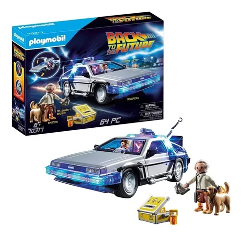 Carro volver online al futuro playmobil
