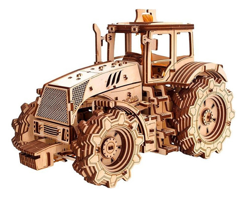 Ewa Rompecabezas 3d Wooden Mechanical Tractor 357 Pzas