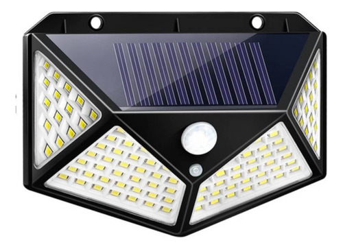 Reflector Solar 100 Led Sensor De Movimiento