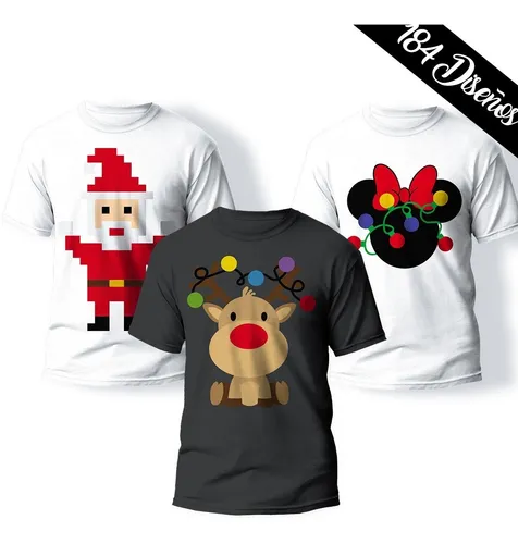 184 Vectores De Navidad Para Playeras Diseños Familiares Meses sin intereses