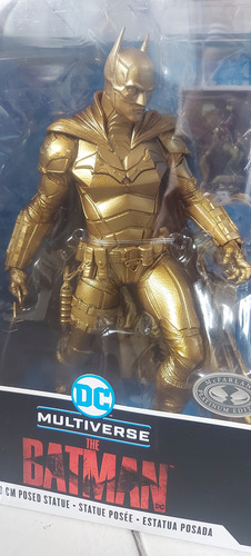 Figura De Acción Batman Movie Dc Multiverse Estatua Posada (Usado)