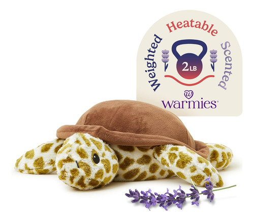 Intelex Cozy Microwaveable Plush Turtle - Lavanda Perfumada
