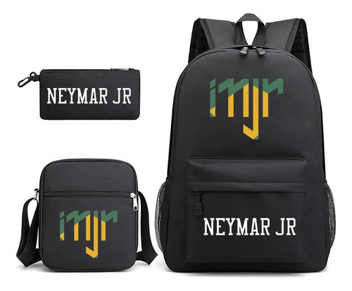 Paquete: Bolsa Escolar Brasileña Neymar, Juego De 3 Piezas