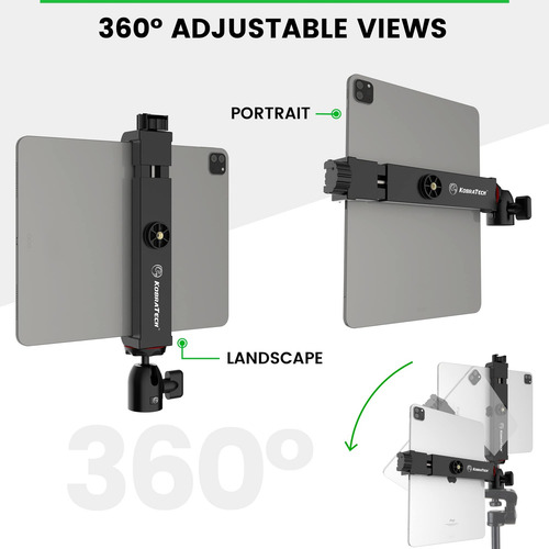 Soporte Para Trípode Para iPad Kobratech, Compatible Con Ipa