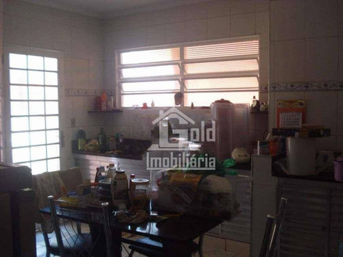 Casa Com 4 Dormitórios À Venda, 149 M² Por R$ 546.000,00 - Residencial E Comercial Palmares - Ribeirão Preto/sp - Ca1253