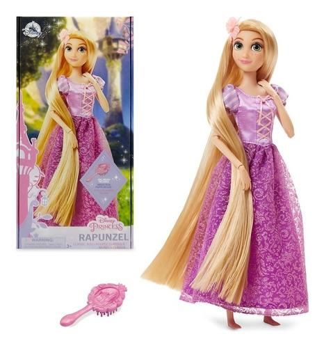 Muñeca Princesa Rapunzel  Parques Disney Original Lujo