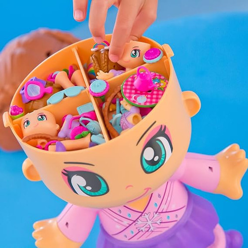 Pinypon Iris Surprise Set Muñeca Gigante 40cm 15 Sorpresas