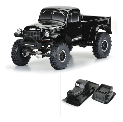 Pro-line Racing 1946 Dodge Power Wagon Black 12.3 Wb Crawler