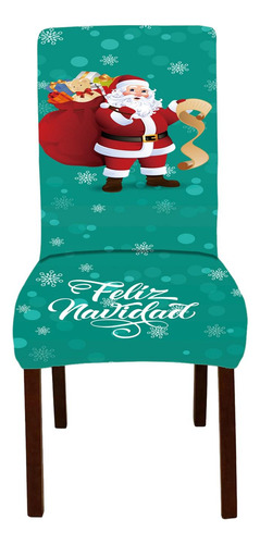 Funda Navideña Para Silla De Comedor, Funda Protectora