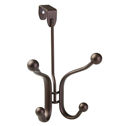 Interdesign Axis Over Door Organizer Hooks Para Abrigos, Som