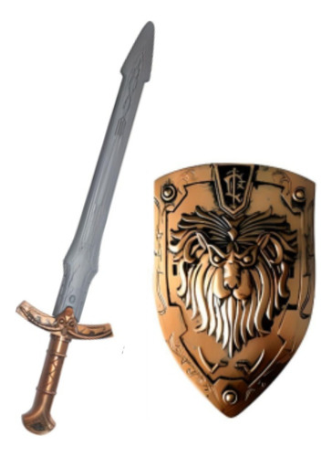 Espada Y Escudo De Juguete Warrior-okidoki