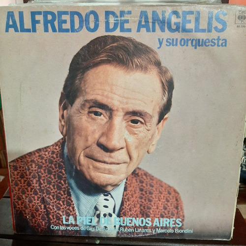 Vinilo Alfredo De Angelis La Piel De Buenos Aires T2