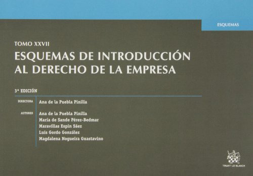 Tomo Xxvii Esquemas De Introducción Al Derecho De La Empresa