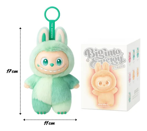Labubu Boneco Chaveiro Pelúcia Pop Mart Colecionável Sortido