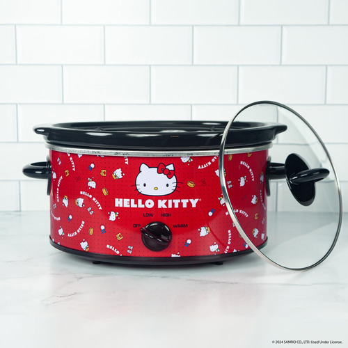 Olla De Cocción Lenta De 5 Cuartos Hello Kitty De Uncanny Br