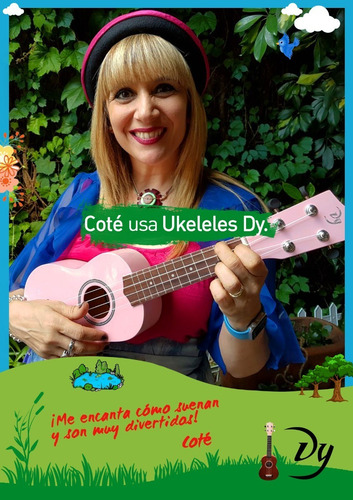 Imagen 6 de 10 de Ukelele Soprano Dy Cuerdas Aquila Funda *músico Profesional*