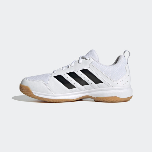 Imagen 4 de 10 de Botines Ligra 7 Cancha Cubierta - Blanco adidas