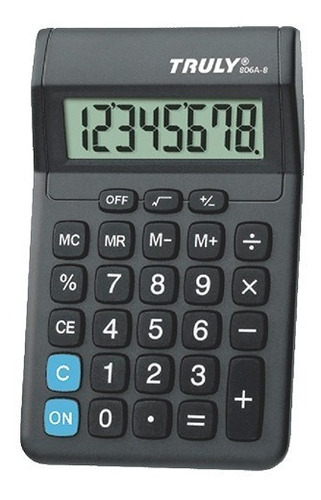 Calculadora 806a-8  Truly 08 Dígitos 