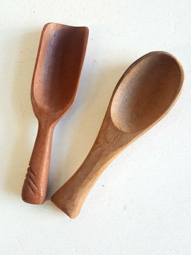 Cucharas De Madera Para Yerba Y Azúcar, Para Mate, Yerbera