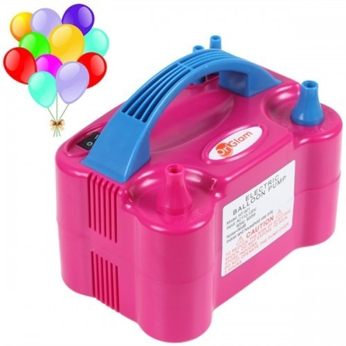 Inflador Eléctrico Doble Acción Globos - Pico Adaptador