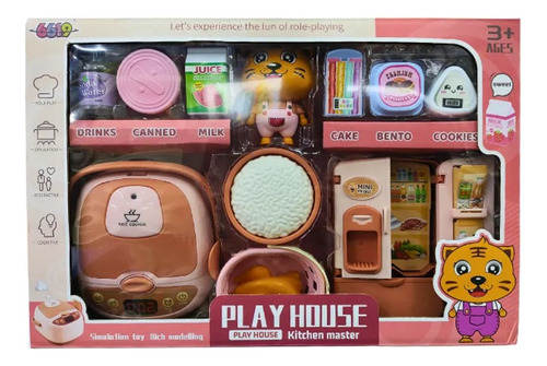 Juguete De Cocina Master Play House Color Rosa