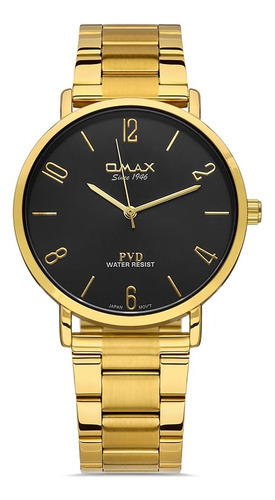 Omax Reloj De Pulsera Analógico Analógico De Cuarzo Japonés