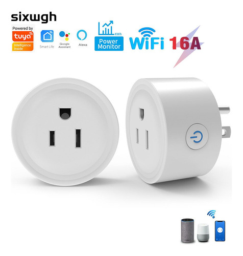 Genérico Tuya-enchufe Inteligente Con Wifi Para Teléfono