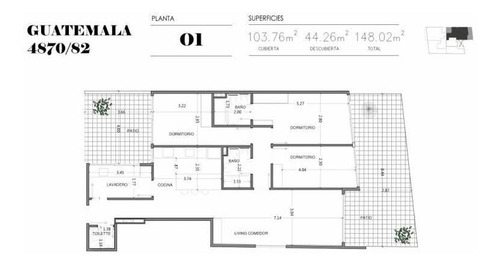 Imagen 21 de 30 de Moderno Dpto. Dos Ambientes Con Habitacion En Suite