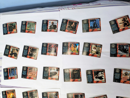 Barajitas (trading Card) D La Película Batman Returns D 1992 (Usado)