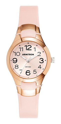 Reloj Mujer Armitron 25-6418rgp Cuarzo Pulso Rosado En