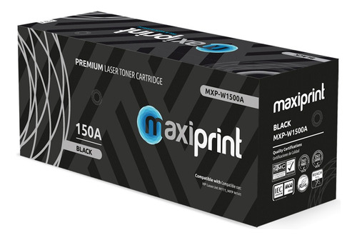 Cartucho De Toner Maxiprint Compatible Hp W1500a Serie 150a