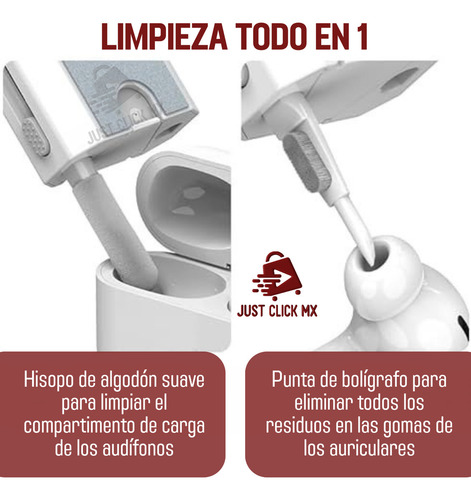 Kit Limpiador 8 En 1 Multifuncional Para Celular/audífonos