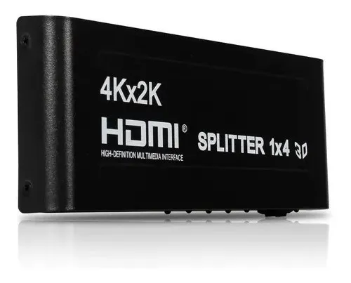 Divisor Splitter Hub Hdmi 1x4 Portas Distribuidor Ps4 Tv Pc Menor preço em Divisor Splitter Hub Hdmi 1x4 Portas Distribuidor Ps4 Tv Pc