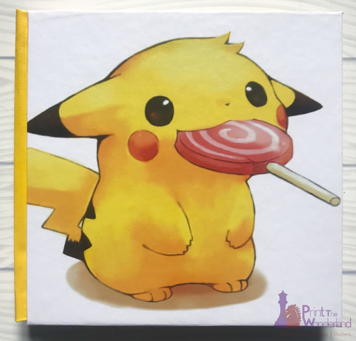 Cuaderno Artesanal De Pokemon - Pikachu