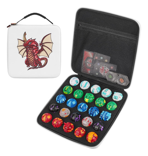 Estuche Organizador Madcat Para Bakugan, 25 Compartimientos