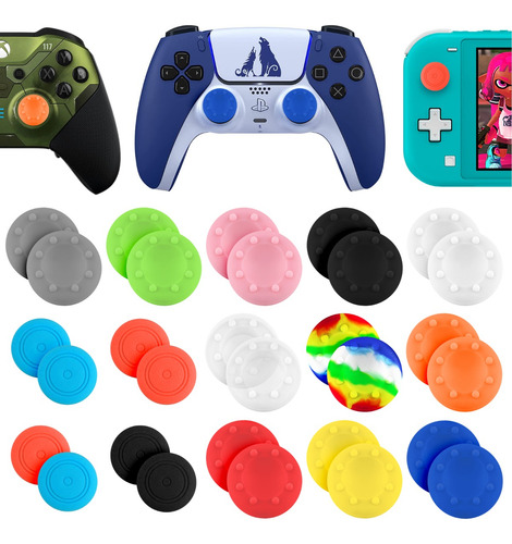 Paquete De 400 Gomas Silicón Para Palanca Ps5 Ps4 Xbox X S