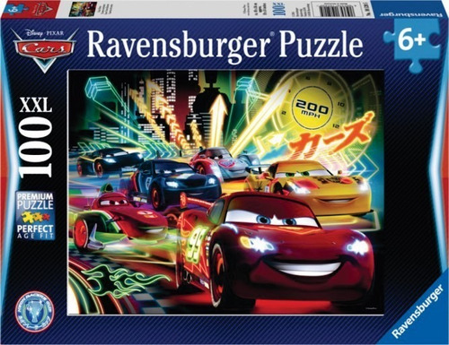 Rompecabezas Ravensburger 100 Piezas Xl Pixar Cars