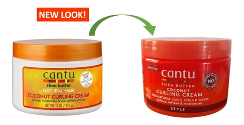 Crema Activadora De Rizos Cantu Shea Butter Coco Bote 340g