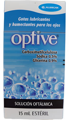 Gotas Lubricante Para Ojo Optive De 15 Ml