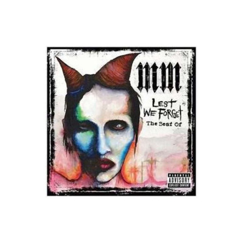 Marilyn Manson Lest We Forget The Best Of Cd Nuevo