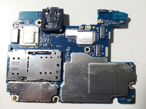 Placa Madre Moto G20 No Funciona Para Repuestos Se Mojo