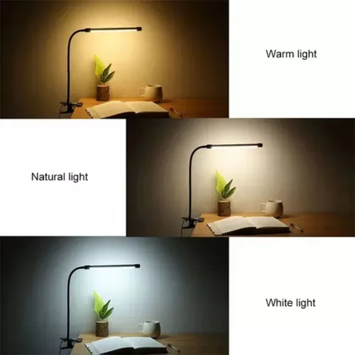 Lampara De Mesa Escritorio Led Flexible Con Adaptador Usb