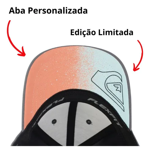 Boné Quiksilver Flexfit Juvenil P Hologram Type Q911a0163 Boné Quiksilver Flexfit Juvenil P Hologram Type Q911a0163