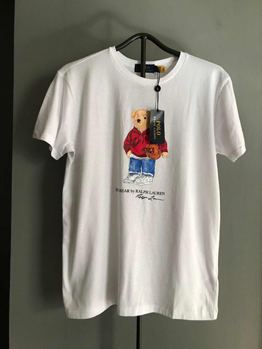 Polo Bear Ralph Lauren Talla M Para Caballero Blanca !!