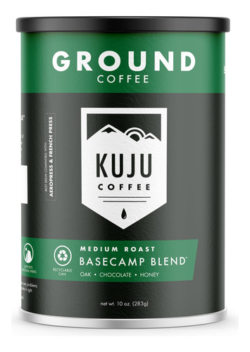 Kuju Coffee Mezcla Premium  Cafe Molido  De Origen Etico,