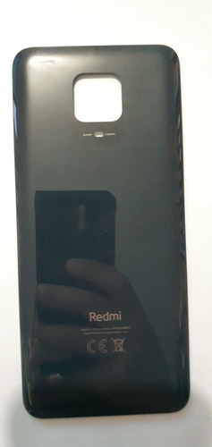 Tapa Trasera Compatible Con Xiaomi Redmi Note 9s Negro
