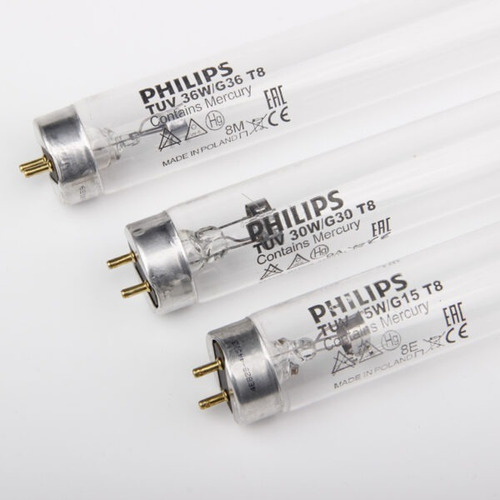 Tubo Fluorescente Ultravioleta Philips Uvc Germicida 15w