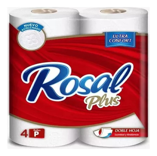 Papel Higiénico Rosal  Plus  180 Hojas  (12x4)